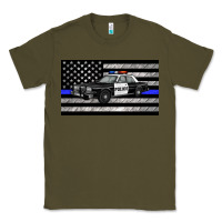 Army Green thin blue line police car sippy cup Classic Tee - Artiststas