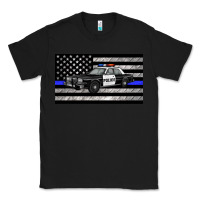 Black thin blue line police car sippy cup Classic Tee - Artiststas