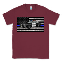 Burgundy thin blue line police car sippy cup Classic Tee - Artiststas