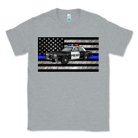 Heather Grey thin blue line police car sippy cup Classic Tee - Artiststas
