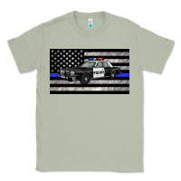 Matcha thin blue line police car sippy cup Classic Tee - Artiststas