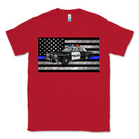 Red thin blue line police car sippy cup Classic Tee - Artiststas