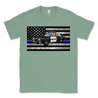 Sage thin blue line police car sippy cup Classic Tee - Artiststas