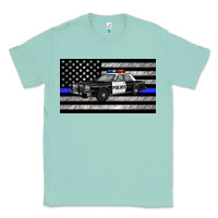 Seafoam thin blue line police car sippy cup Classic Tee - Artiststas