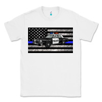 White thin blue line police car sippy cup Classic Tee - Artiststas