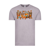 Vintage Zinc Fall Coffee Drink Vintage Tee - RacoonDesign