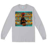 Moon Dust doberman with western background Long Sleeve Tee - Artiststas