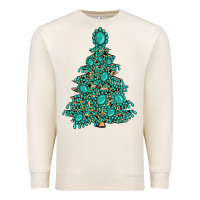 Sandshell christmas tree with gemstones Premium Sweatshirt - MaliasSmallBusiness