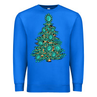 True Royal christmas tree with gemstones Premium Sweatshirt - MaliasSmallBusiness