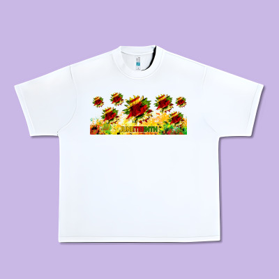 Juneteenth Sunflowers Libbey Glass Urban Heavy Tee Designed By Hra Design Shop