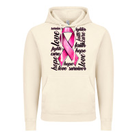 Vintage Artic Breast Cancer Ribbon Hope Love Faith Vintage Hoodie - texasbilliewilder