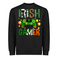 Black irish i was gamer st. patricks day Heavyweight Sweatshirt - Neo Western