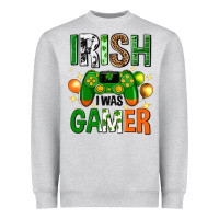 Irish I Was Gamer St. Patricks Day Heavyweight Sweatshirt | Teevron