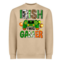 Mushroom irish i was gamer st. patricks day Heavyweight Sweatshirt - Neo Western
