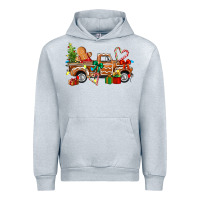 Heather Grey gingerbread truck Urban Hoodie - texasbilliewilder