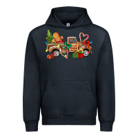 Navy gingerbread truck Urban Hoodie - texasbilliewilder