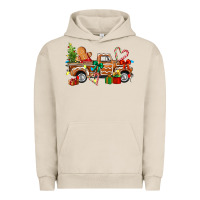 Pigment French Oak gingerbread truck Urban Hoodie - texasbilliewilder