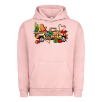 Pigment Salmon gingerbread truck Urban Hoodie - texasbilliewilder