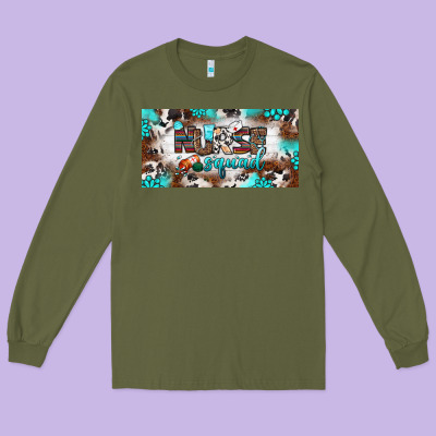 Nurse Squad License Plate Long Sleeve Tee Designed By Bundleandbundleshop