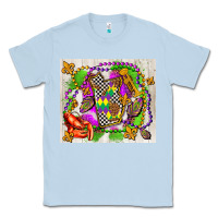 Dusty Blue mississippi Classic Tee - AdoDesignShop