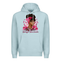 Blue Mist stronger than cancer Premium Hoodie - Artiststas