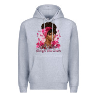 Heather Grey stronger than cancer Premium Hoodie - Artiststas
