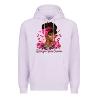 Lilac stronger than cancer Premium Hoodie - Artiststas