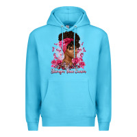 Ocean Blue stronger than cancer Premium Hoodie - Artiststas