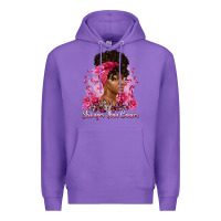 Purple stronger than cancer Premium Hoodie - Artiststas