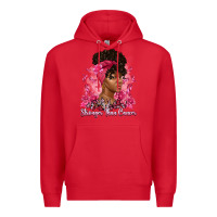 Red stronger than cancer Premium Hoodie - Artiststas