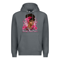 Rock stronger than cancer Premium Hoodie - Artiststas