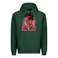 Sports Green stronger than cancer Premium Hoodie - Artiststas