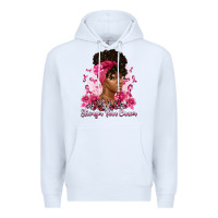 White stronger than cancer Premium Hoodie - Artiststas