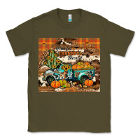 Army Green grateful thankful blessed Classic Tee - JahusDesignShop