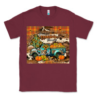 Burgundy grateful thankful blessed Classic Tee - JahusDesignShop