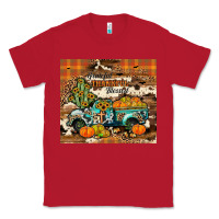 Red grateful thankful blessed Classic Tee - JahusDesignShop