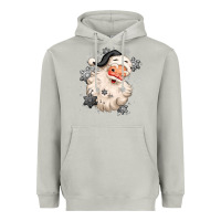 Moon Dust white christmas santa claus Heavyweight Hoodie - MaliasSmallBusiness