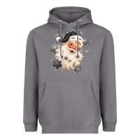 Storm white christmas santa claus Heavyweight Hoodie - MaliasSmallBusiness