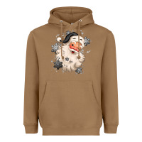 Toasted Coconut white christmas santa claus Heavyweight Hoodie - MaliasSmallBusiness