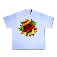 Grape Ice juneteenth sunflower Urban Heavy Tee - HRA Design Shop