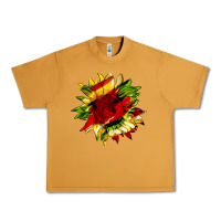Peanut Butter juneteenth sunflower Urban Heavy Tee - HRA Design Shop