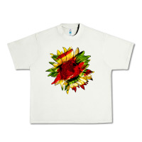 Pistachio juneteenth sunflower Urban Heavy Tee - HRA Design Shop
