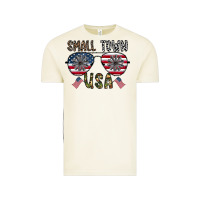 Vintage Arctic small town usa Vintage Tee - CowhideDigitalArt