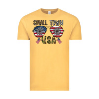 Vintage Mustard small town usa Vintage Tee - CowhideDigitalArt