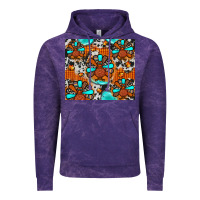 Cloud Purple turkey Vintage Hoodie - JahusDesignShop