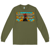 Army Green doberman with sunflowers license plate Long Sleeve Tee - Artiststas