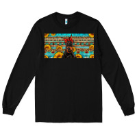 Black doberman with sunflowers license plate Long Sleeve Tee - Artiststas
