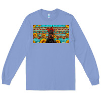 Colony Blue doberman with sunflowers license plate Long Sleeve Tee - Artiststas