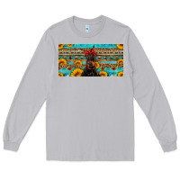 Moon Dust doberman with sunflowers license plate Long Sleeve Tee - Artiststas