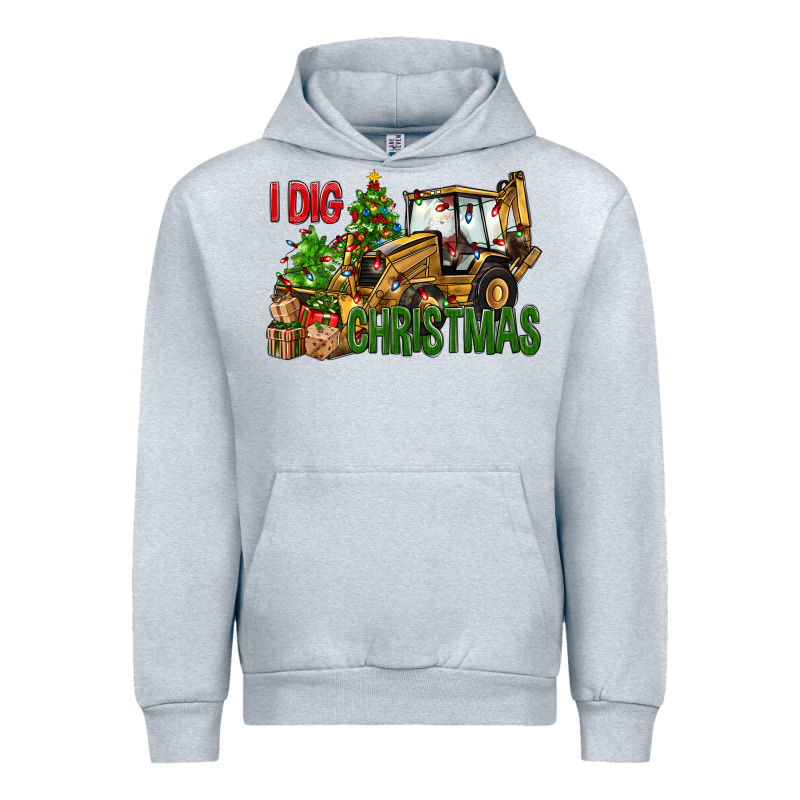 I Dig Christmas Urban Hoodie by NancyCooperArtShop | Teevron